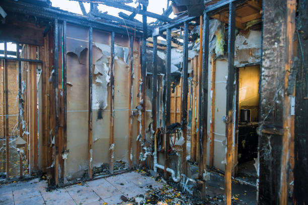 Professional Fire Damage Removal technician working in Village of Waukesha, WI